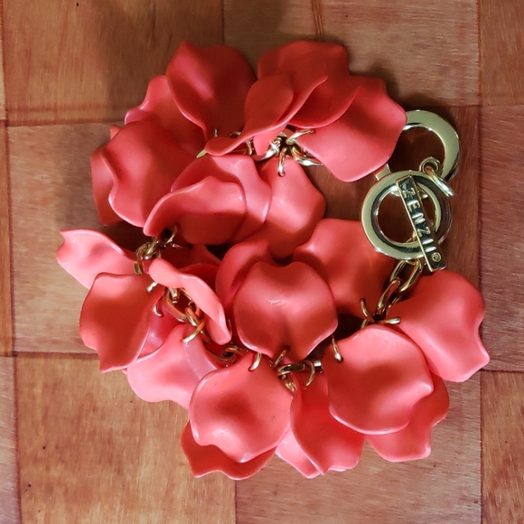 Zenzll Orange & Goldtone Bracelet - Picture 4 of 9